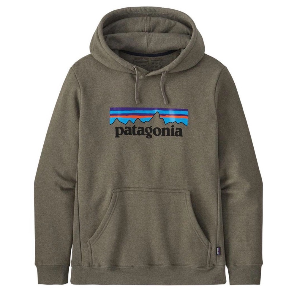 PATAGONIA P-6 LOGO UPRISAL HOODY Garden Olive Green Size‎ Med